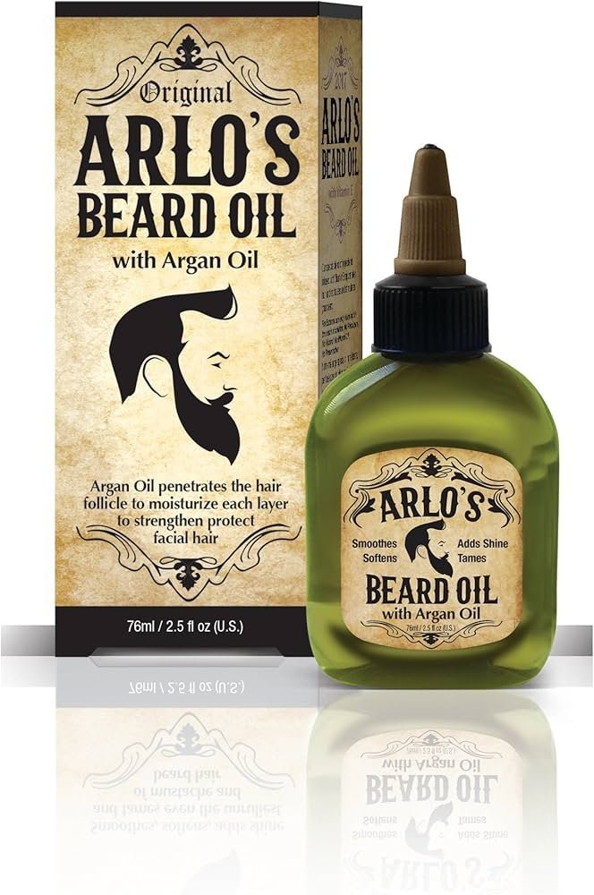 Arlos beard oil with argan oil