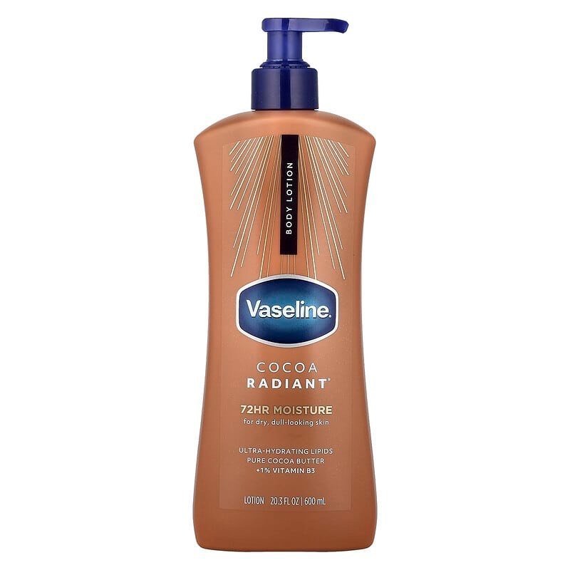 VASELINE COCOA RADIANT 72H MOISTURE 600ml