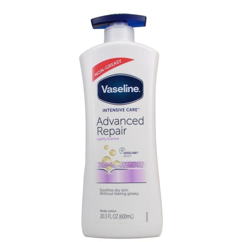 VASELINE ADVANCED REPAIR LIGHTLY SCENTED 600ml