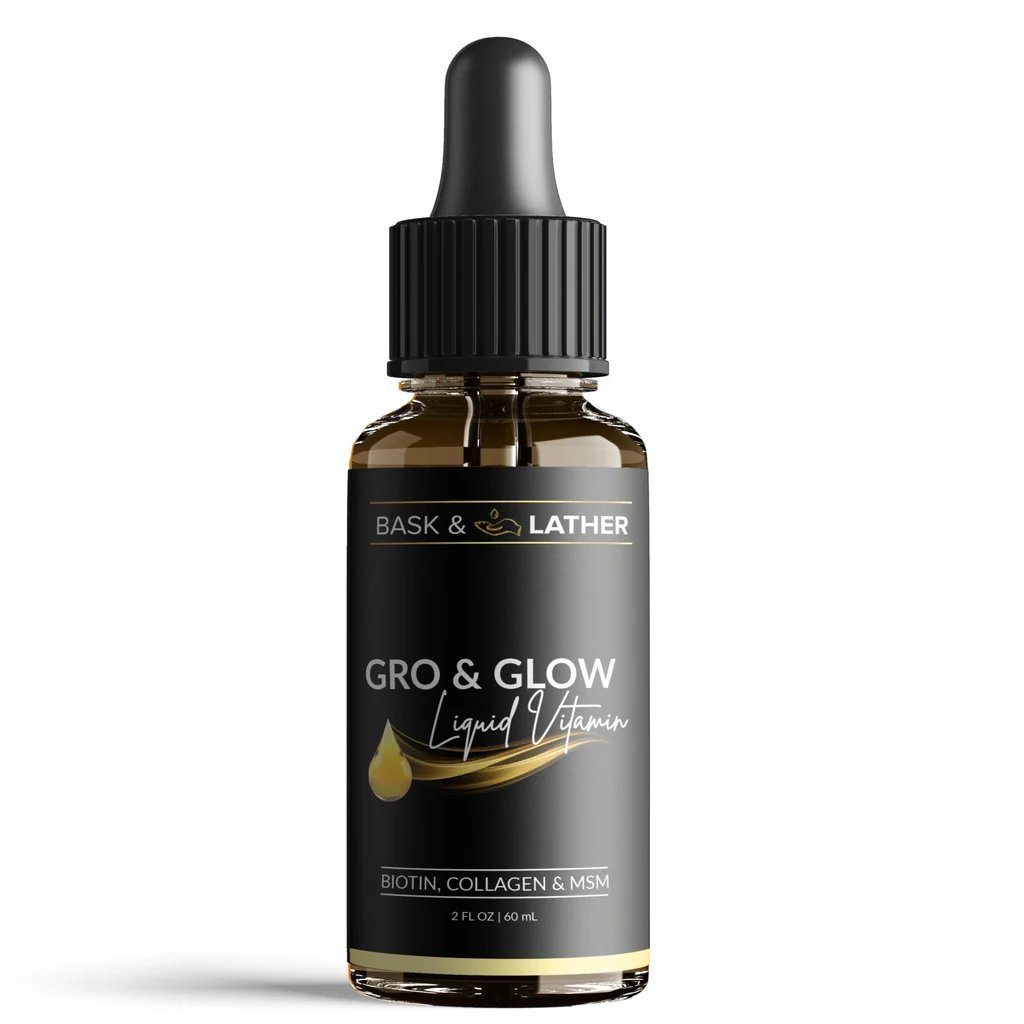Bask lather oil gro glow