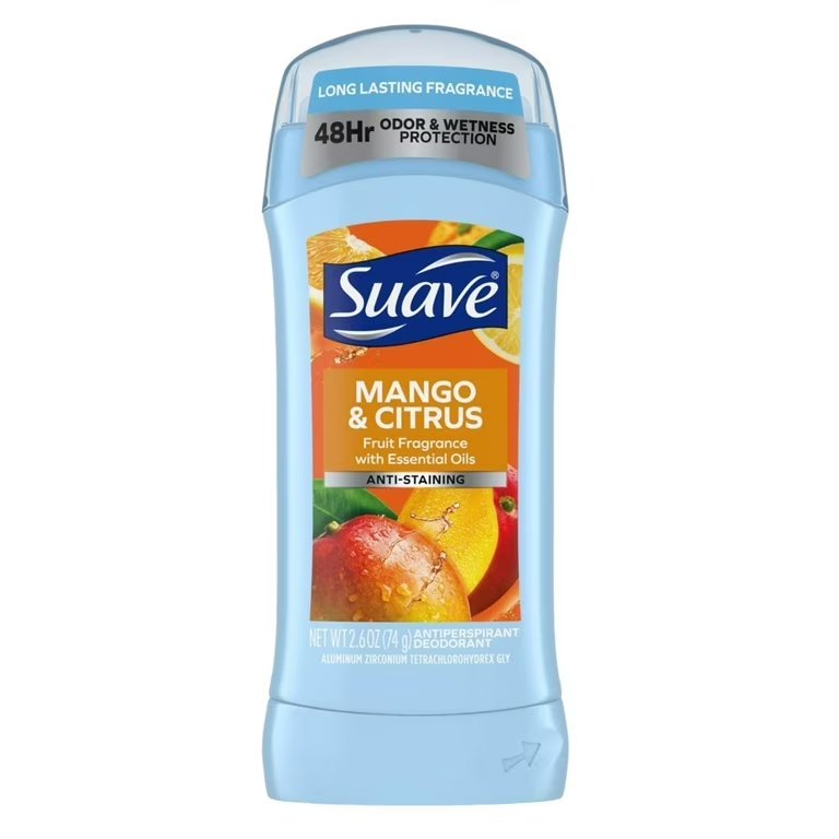 Deo stick suave mango citrus 74g