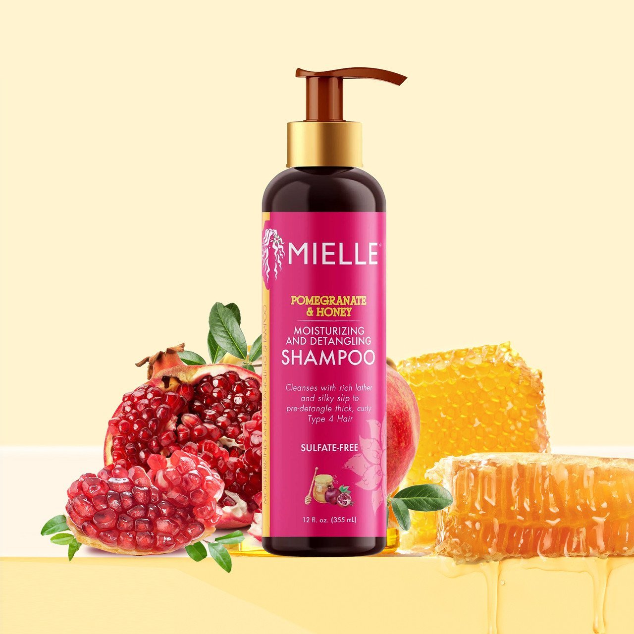 Mielle Pomegranate & Honey Moisturzing & Detangling Shampoo