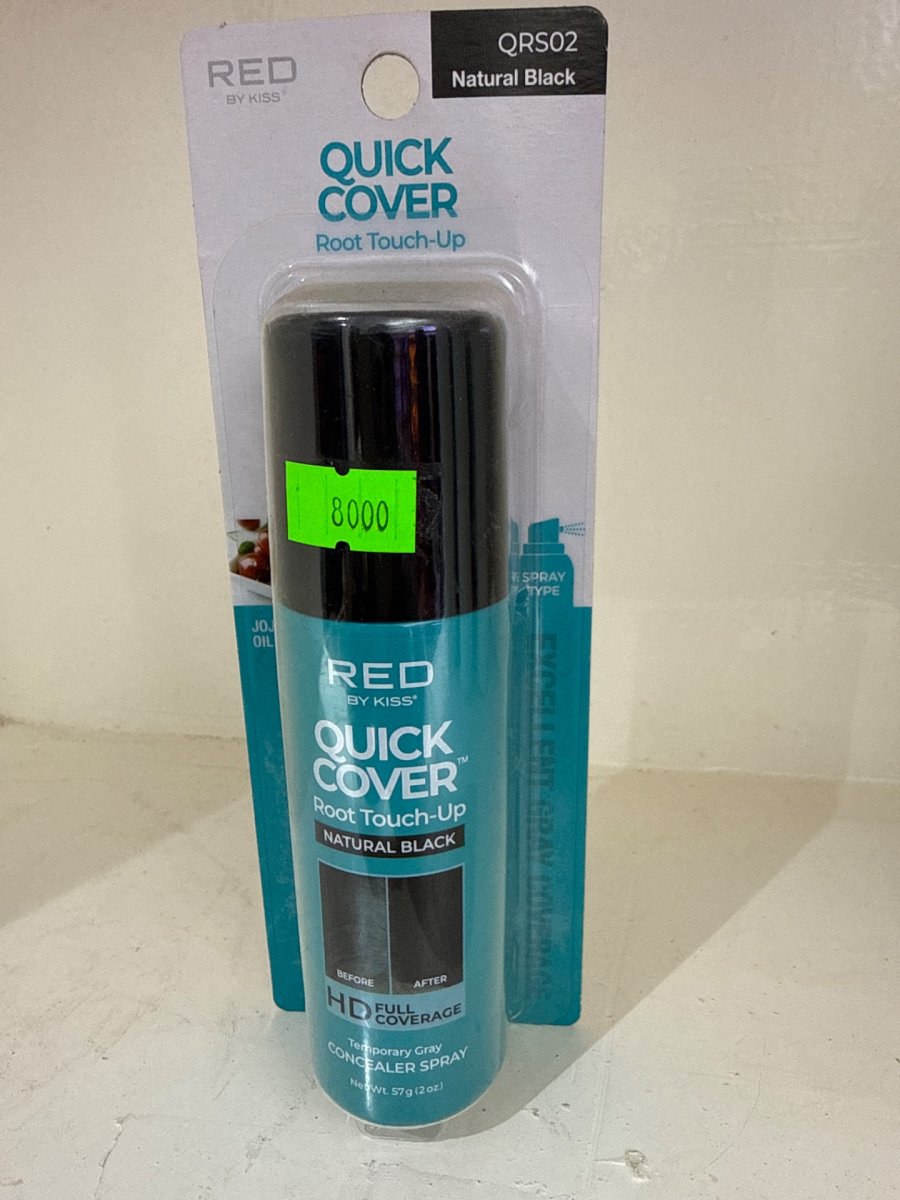 Red by kiss quick cover root touch up natural black