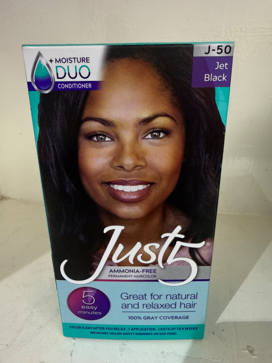 Just 5 jet black