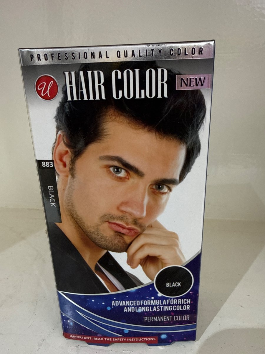 Hair color black