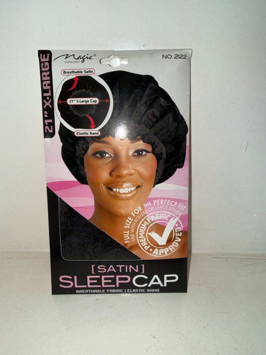 Bonnet Sleep cap satin x-large 2122