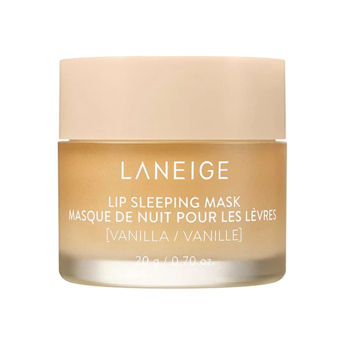 Laneige lip sleeping mask, masque de nuit pour les lèvres vanilla 20g
