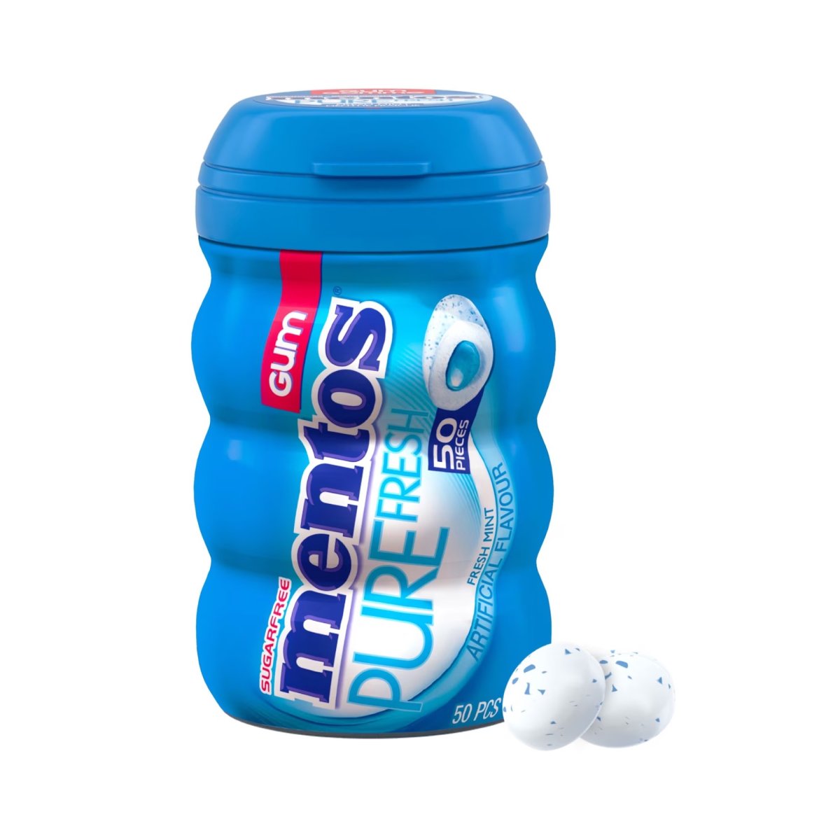 Mentos chewing gum pure fresh mint 50