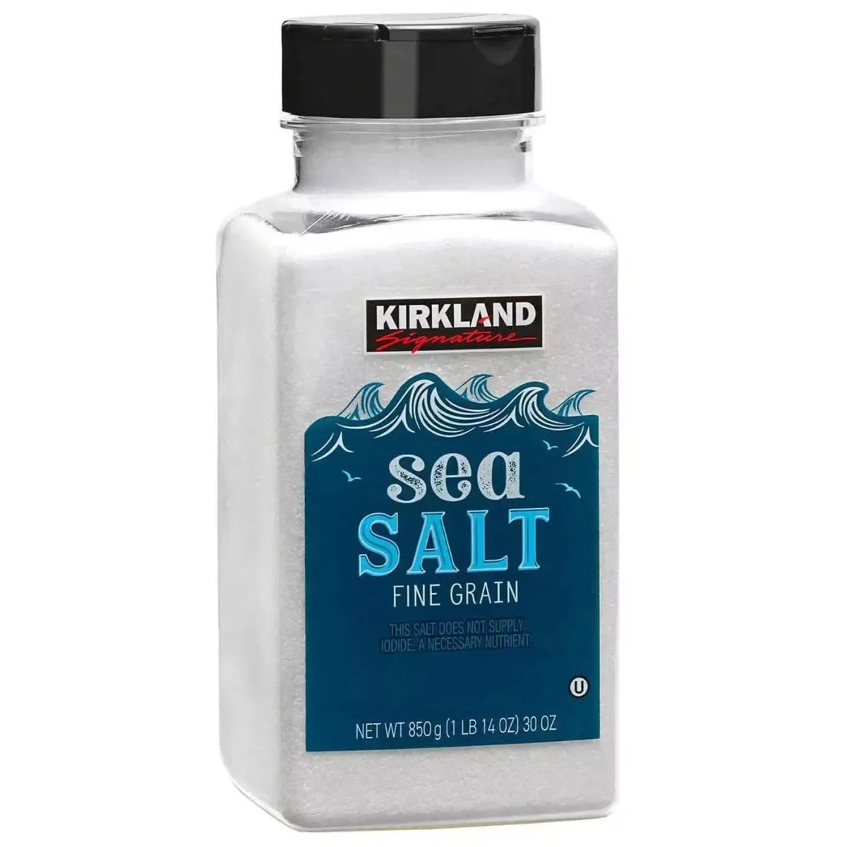 Kirkland Sea Salt fine grain 850g