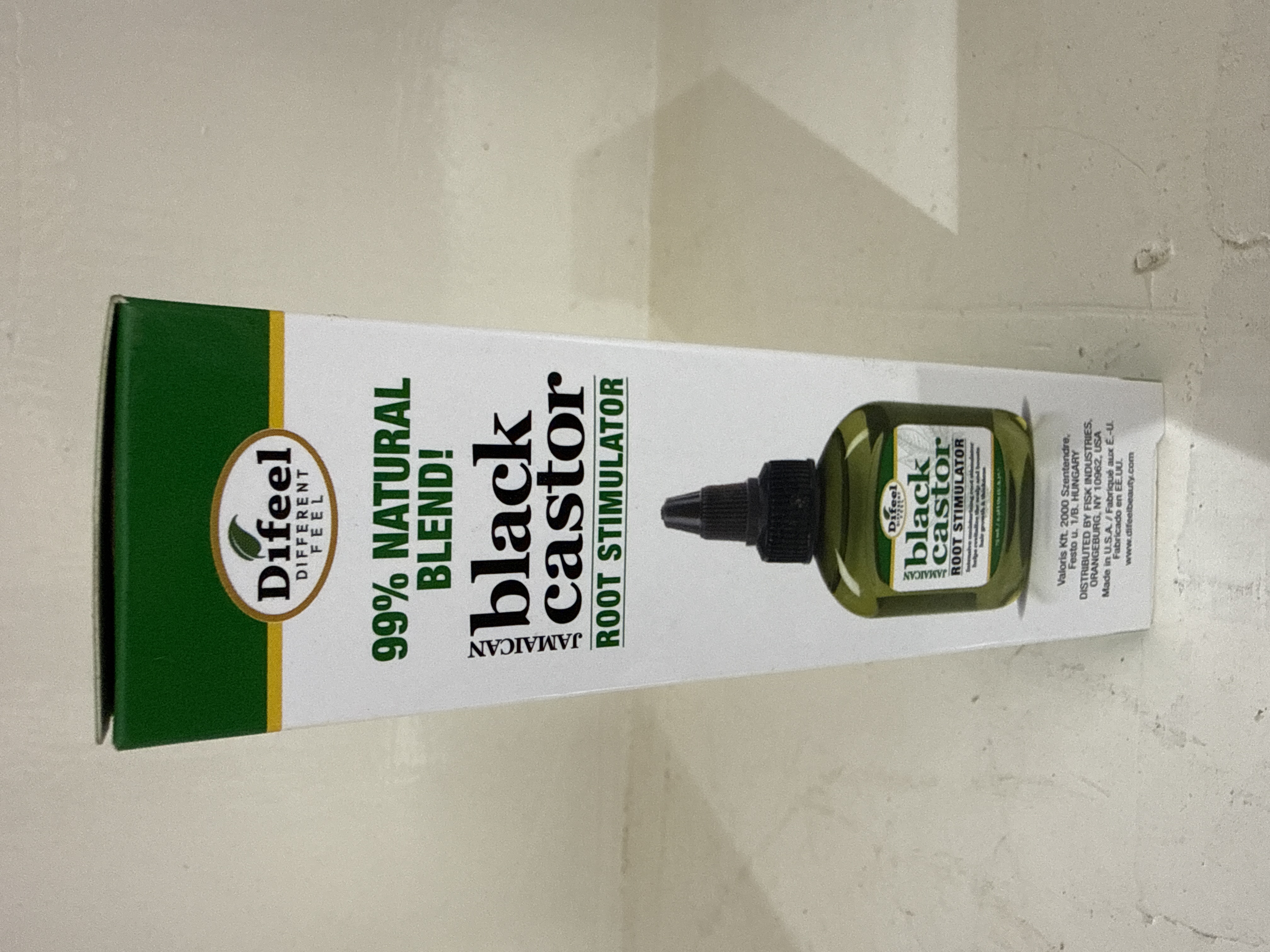 Difeel black castor superior growth oil 75ml
