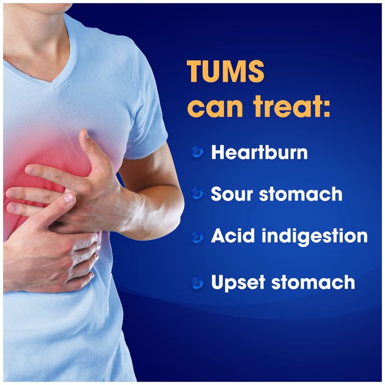 Tums antacid 108 chewable