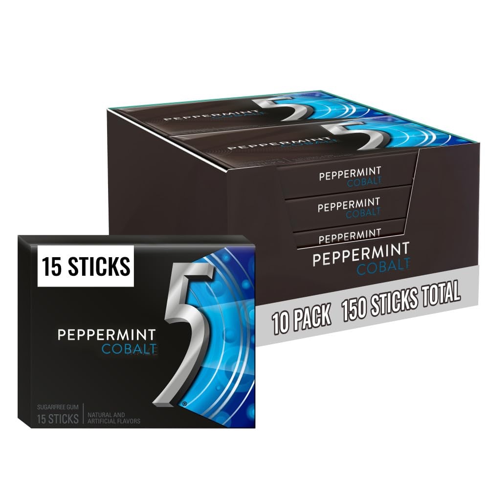 5 chewing gum peppermint cobalt 2