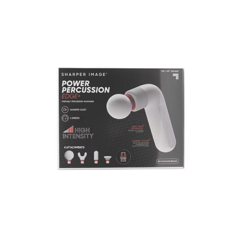 Sharper image power percussion edge+ 3